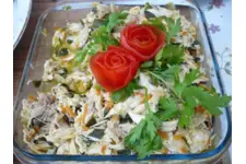 Tavuklu Etimek Salatası Tarifi ve Malzemeleri Tavuklu Etimek Salatası Tarifi ve Malzemeleri